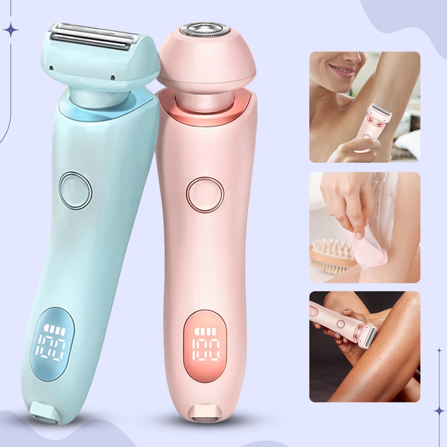 Electric Portable Razor - Perfect for both wet and dry shaving