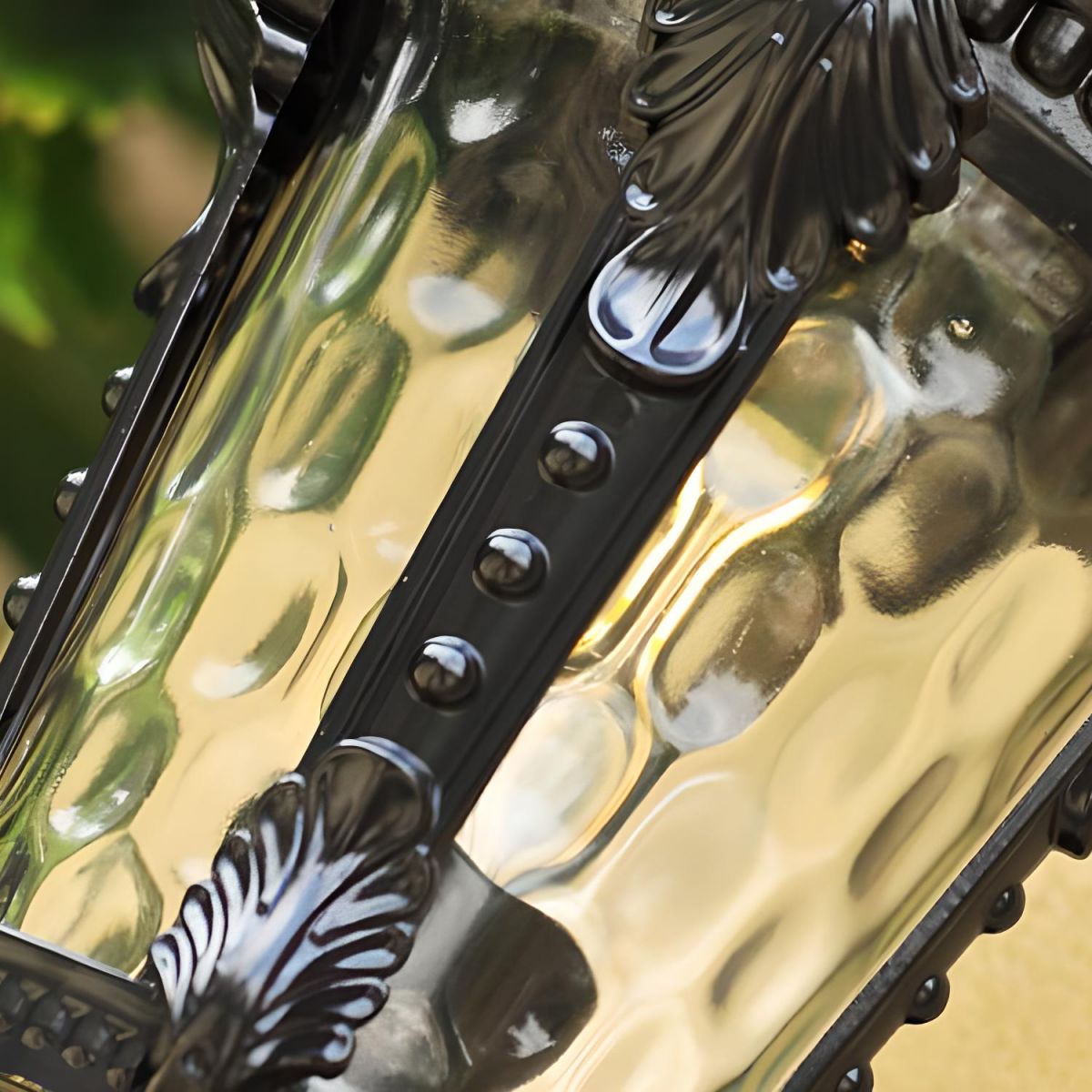 LumiEra™ udendørs vintage væglampe i glas – elegant aluminium & Glas
