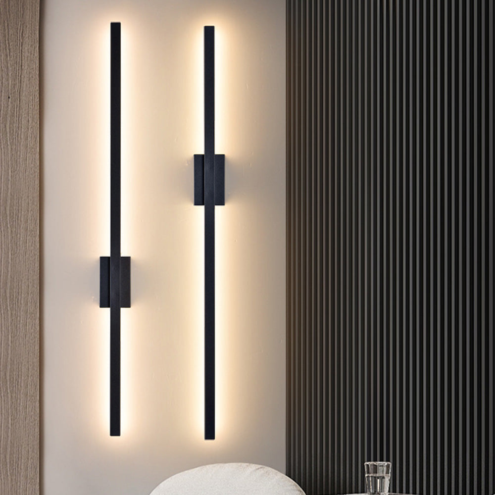 IronGlow™ Industriële Minimalistische Lange LED Wandlamp – Hedendaagse Woonkamerinrichting & Stijlvolle verlichting