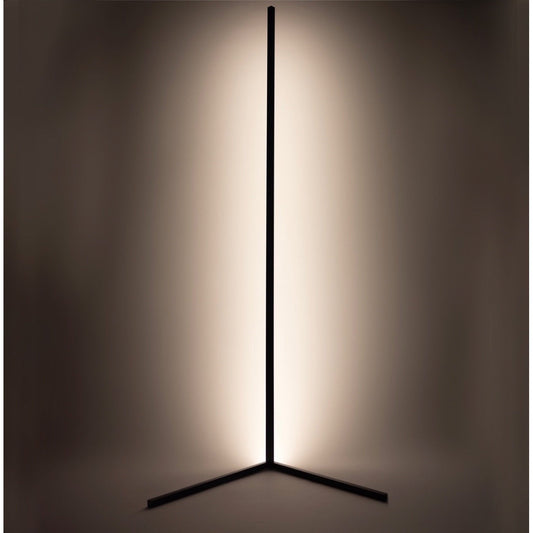 Slanke LED-hoeklamp | Instelbare helderheid voor woonkamer of slaapkamer