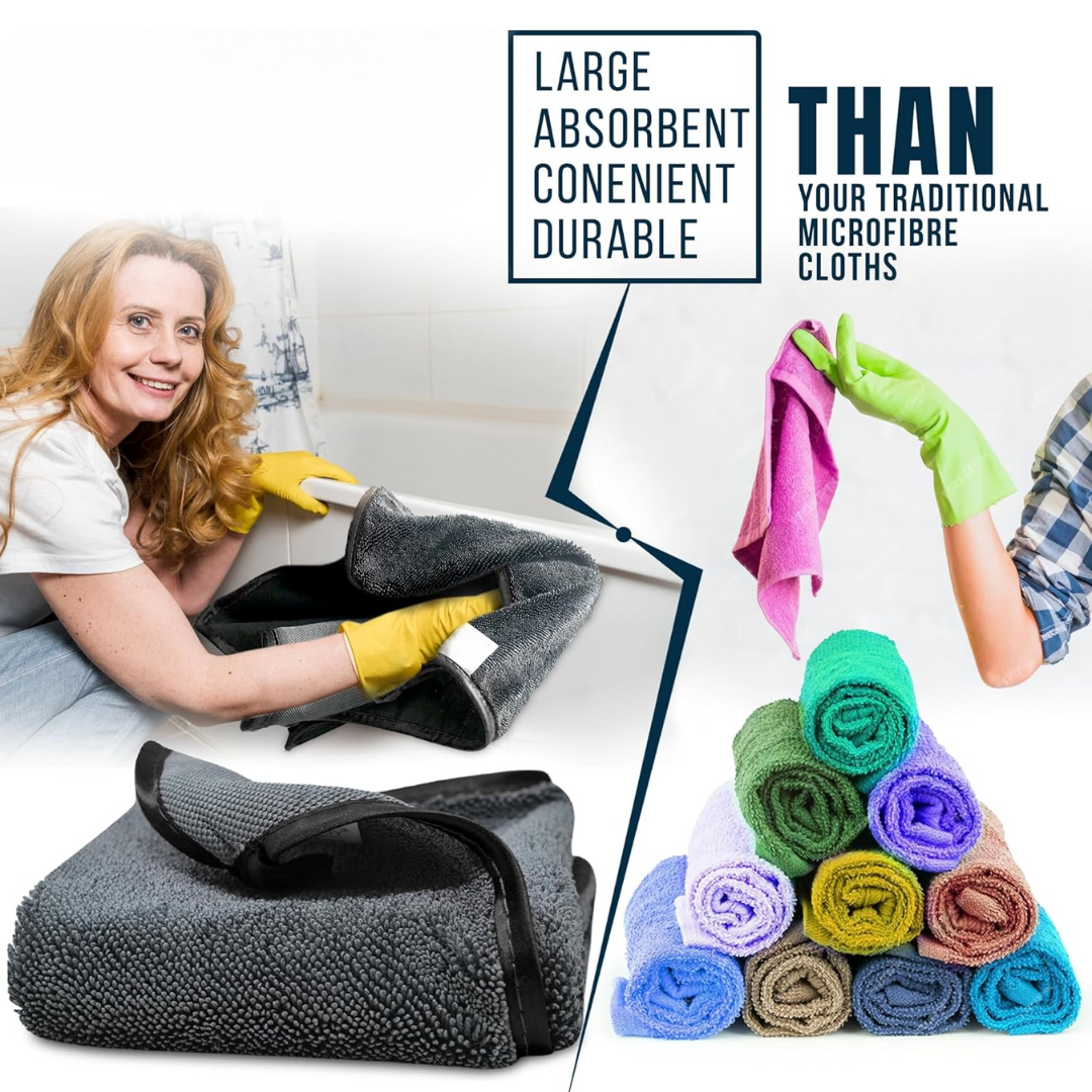 AquaAbsorb™ Microfibre Cleaning Towels (2-Pack)
