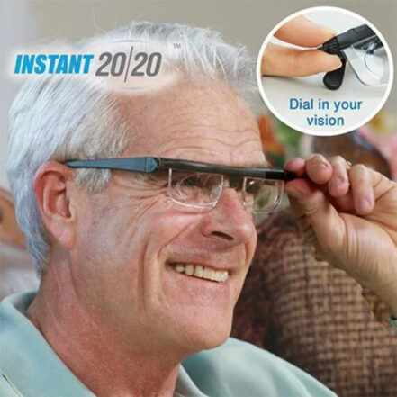 VisionFlex™ Adjustable Focus Glasses – Near & Far Sight in One