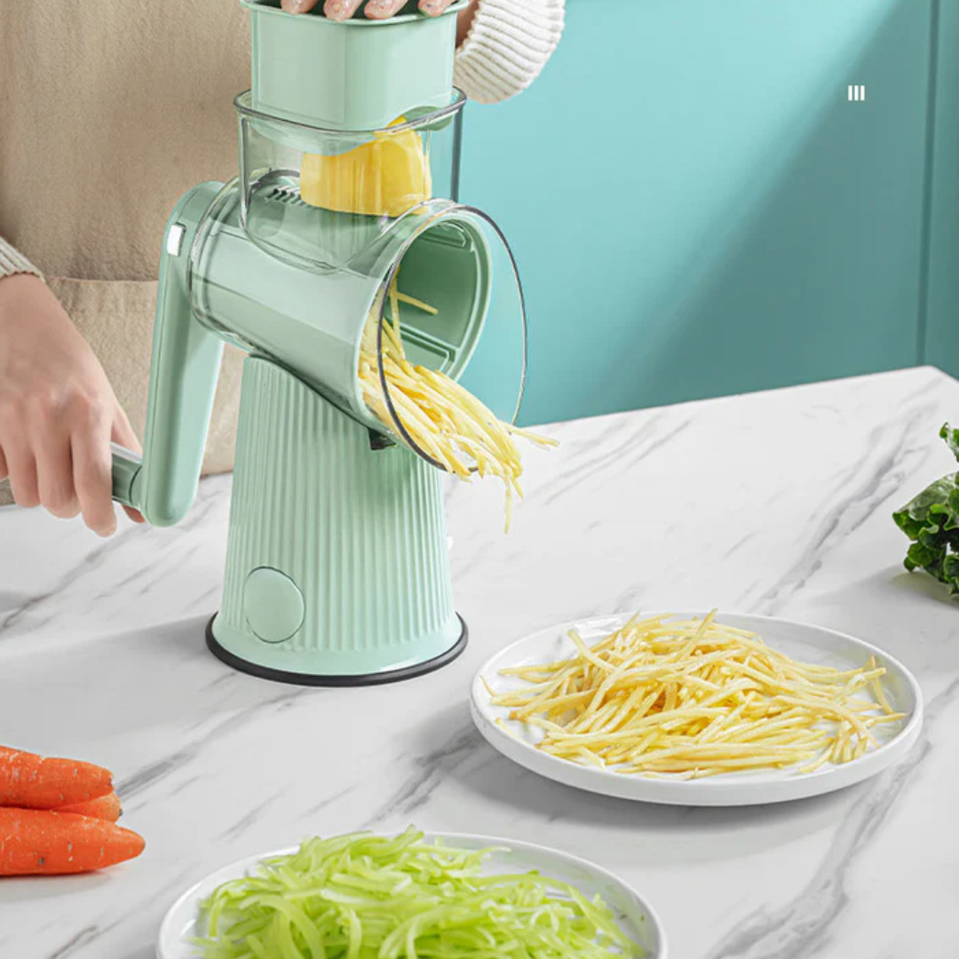 SliceMaster™ 5-in-1 Gourmet Food Grater