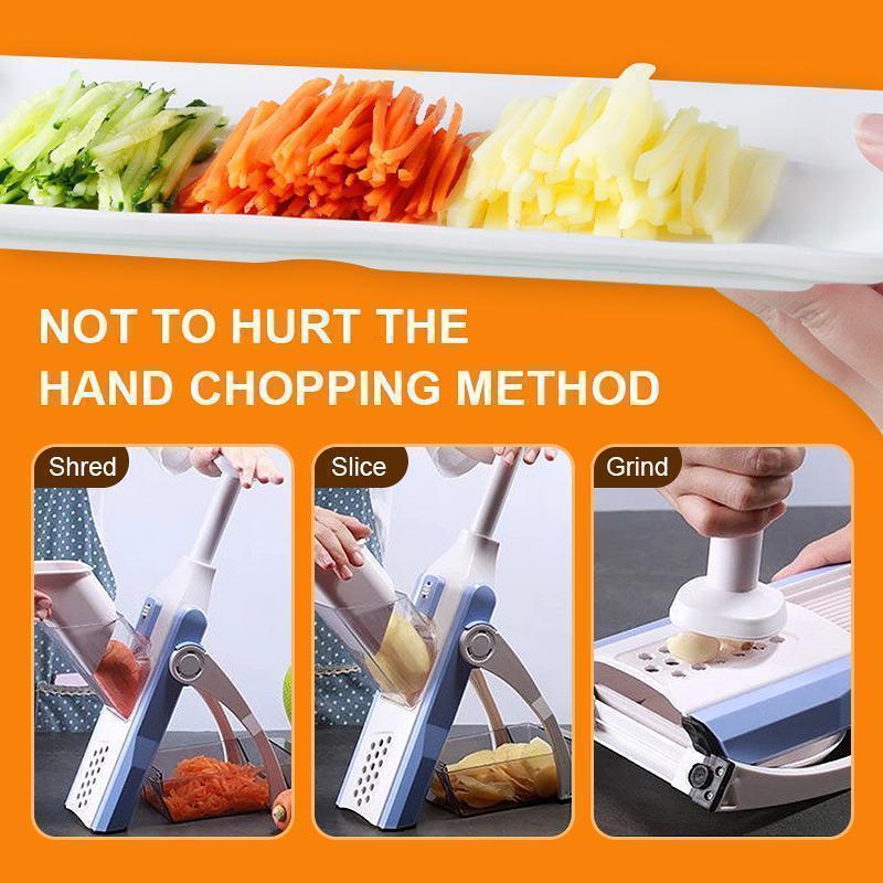 QuickChop™ Vegetable Slicer | Fast, Safe & Effortless Cutting