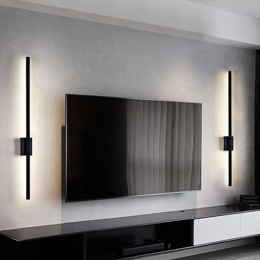 IronGlow™ Industriële Minimalistische Lange LED Wandlamp – Hedendaagse Woonkamerinrichting & Stijlvolle verlichting