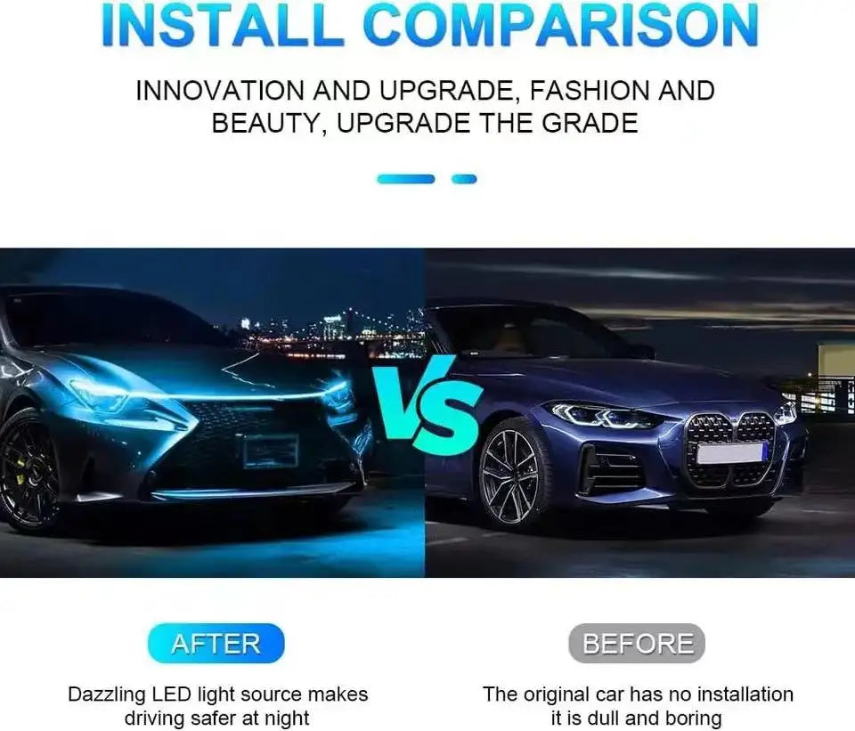 LumiFlex™ LED Accent Strip – Premium Lighting Upgrade for Any Vehicle