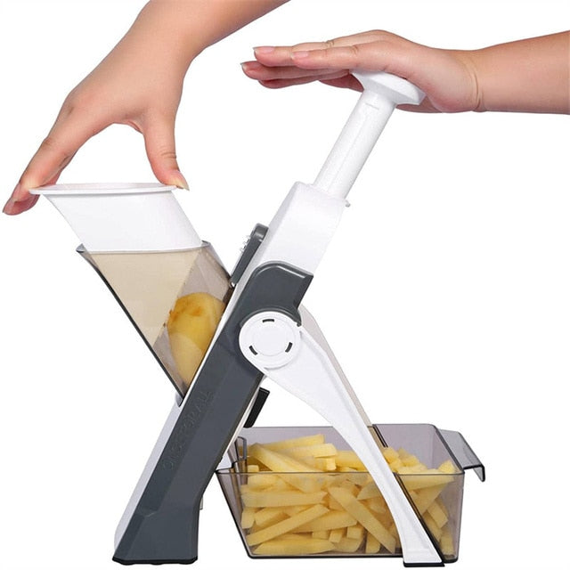 QuickChop™ Vegetable Slicer | Fast, Safe & Effortless Cutting
