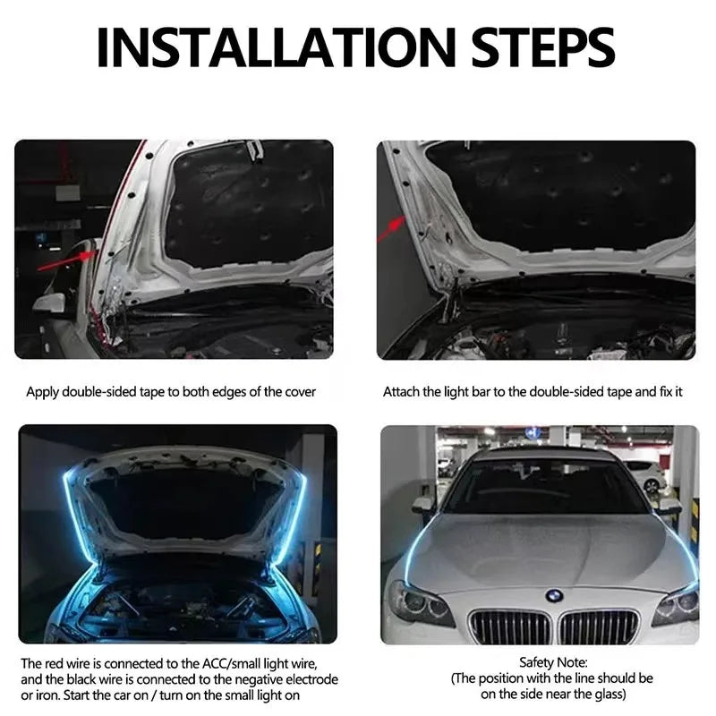 LumiFlex™ LED Accent Strip – Premium Lighting Upgrade for Any Vehicle