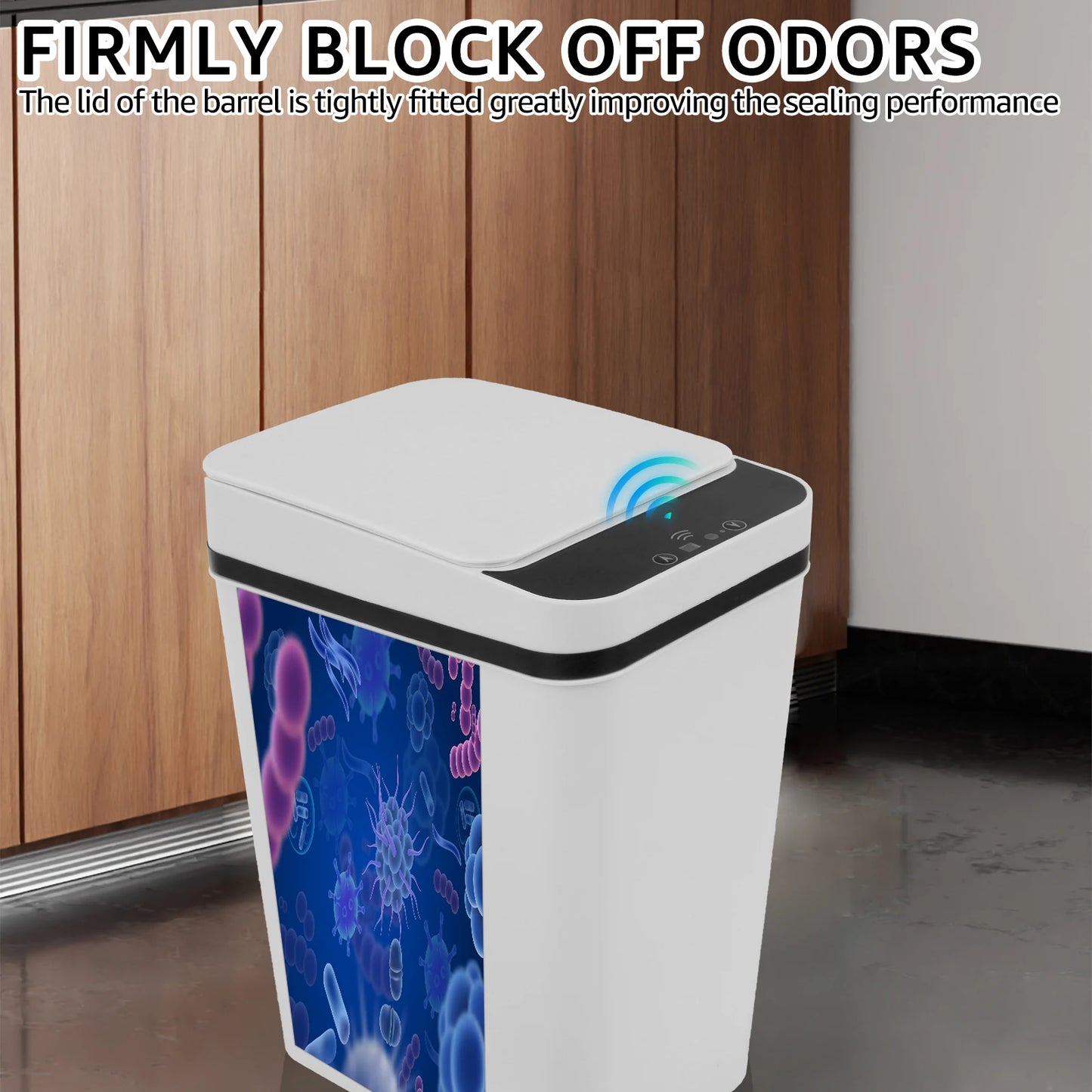 CleanBin™ 12L Automatic Sensor Trash Can – Touchless & Smart