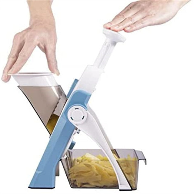 QuickChop™ Vegetable Slicer | Fast, Safe & Effortless Cutting