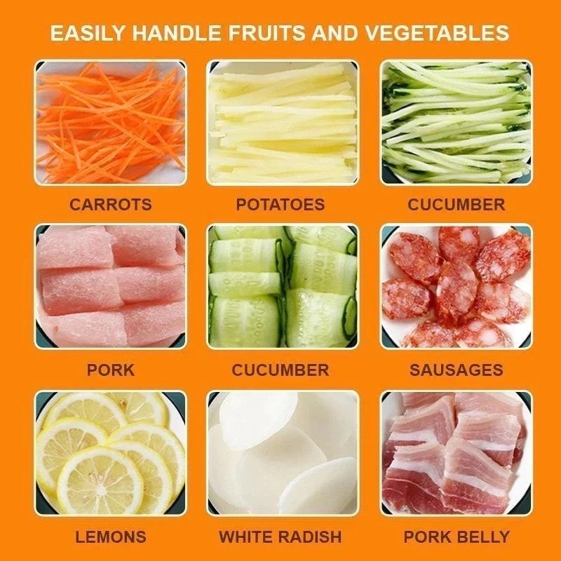 QuickChop™ Vegetable Slicer | Fast, Safe & Effortless Cutting