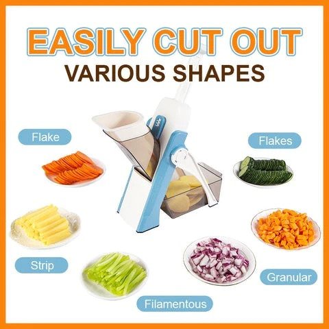 QuickChop™ Vegetable Slicer | Fast, Safe & Effortless Cutting