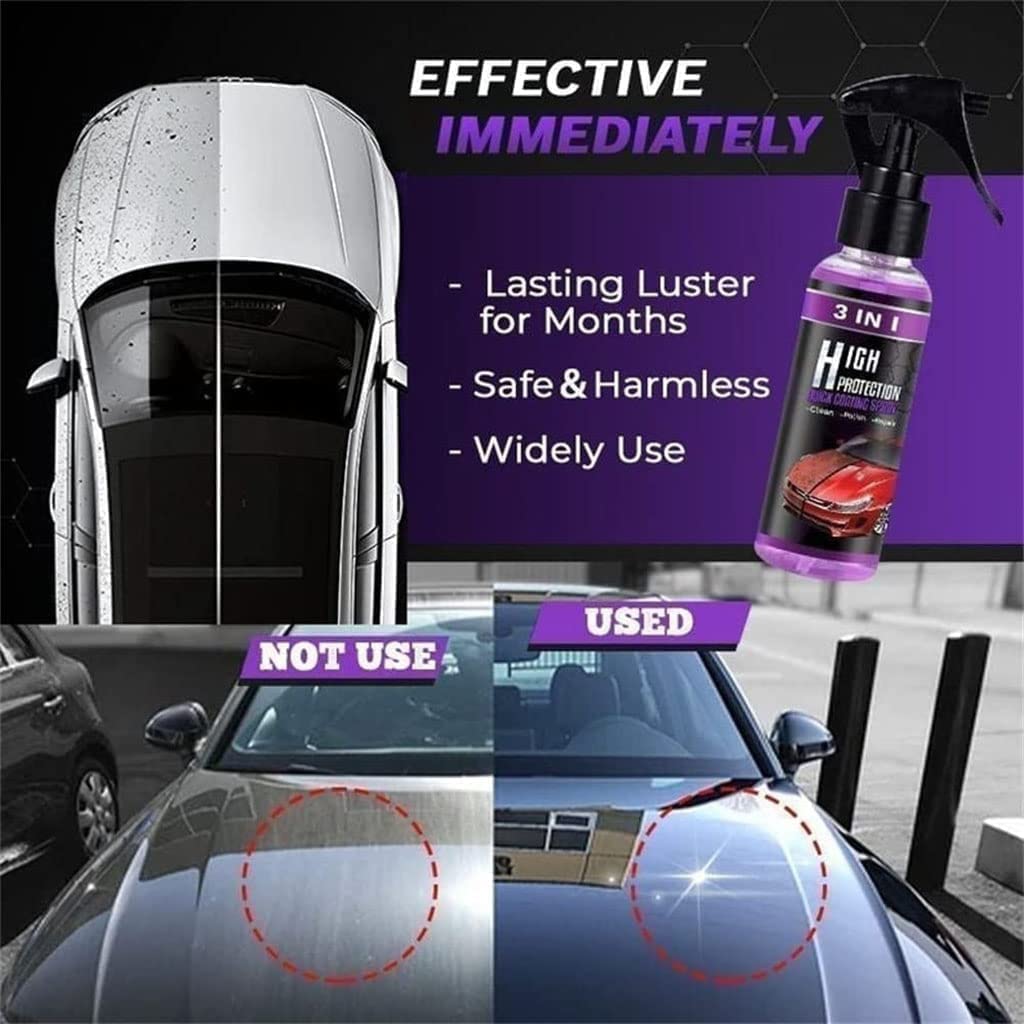 ShineX™ Advanced Car Coating Spray – 2-Step Mirror-Like Shine & Long-Lasting Protection