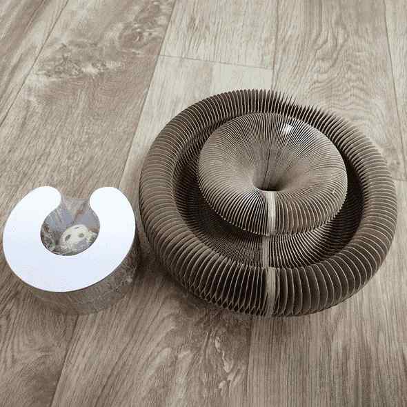 PurrPlay™ Cat Scratcher Toy – Interactive, Durable & Healthy Fun for Cats