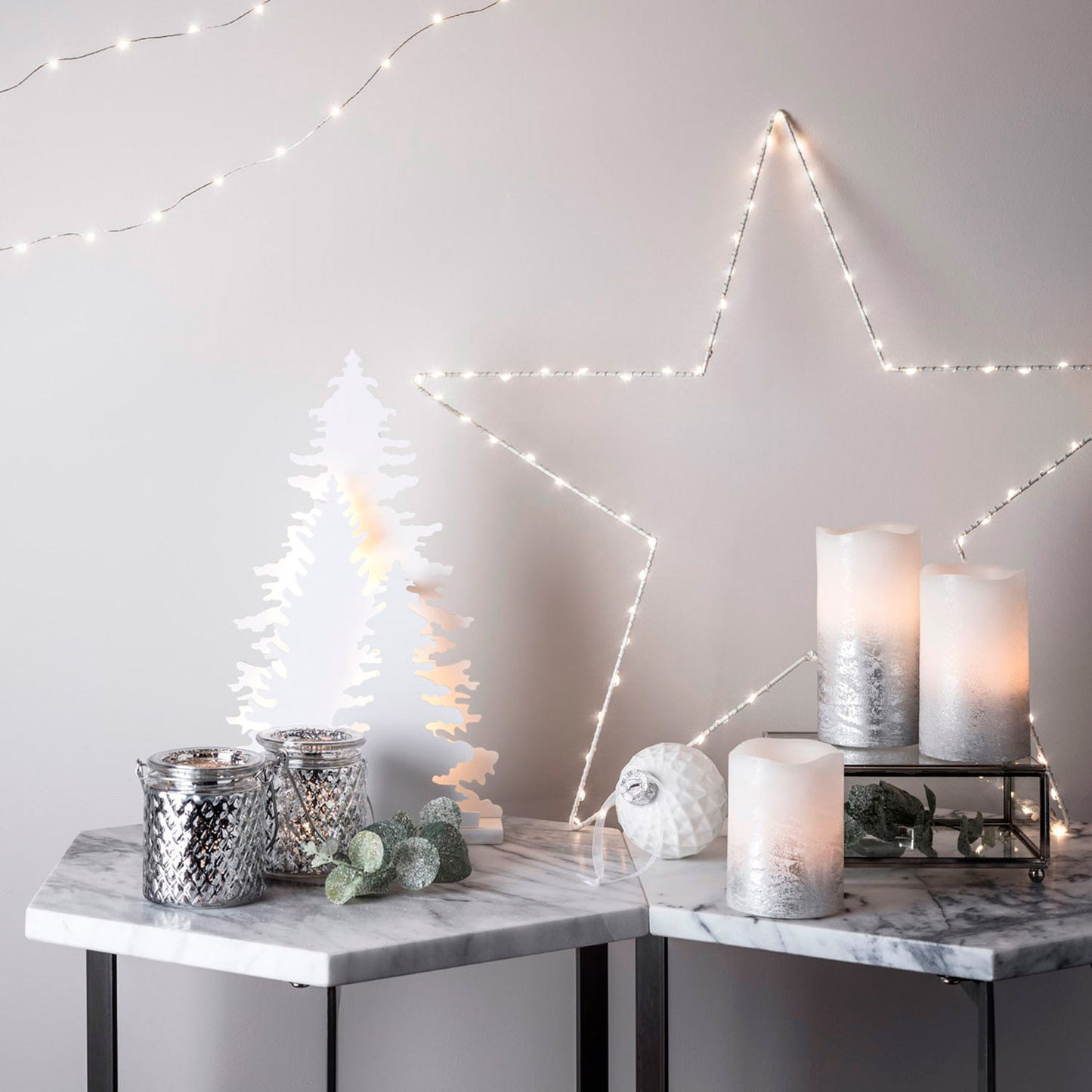 Christmas Decorations Star LED Window Light