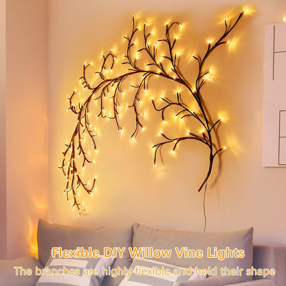 Wall Lights with LED Willow Branch Design