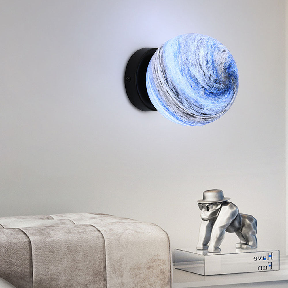 Glass Ceiling Light Modern Globe Fixture