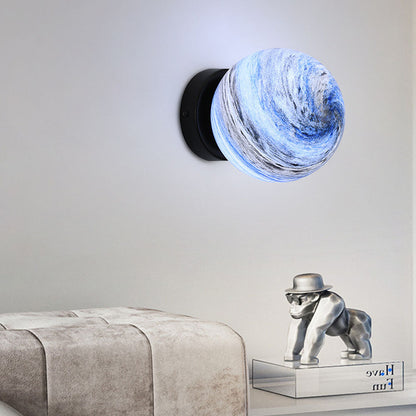 Glass Ceiling Light Modern Globe Fixture