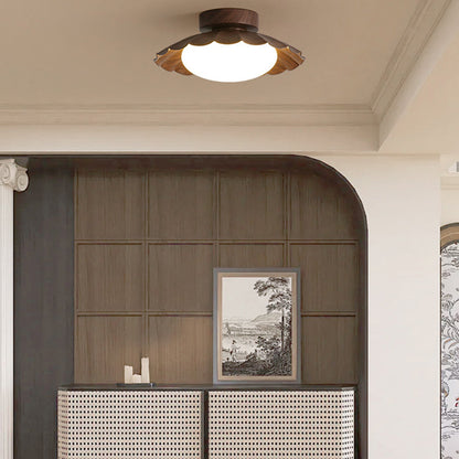 Ceiling Light Vintage Acrylic Flush Mount Fixture