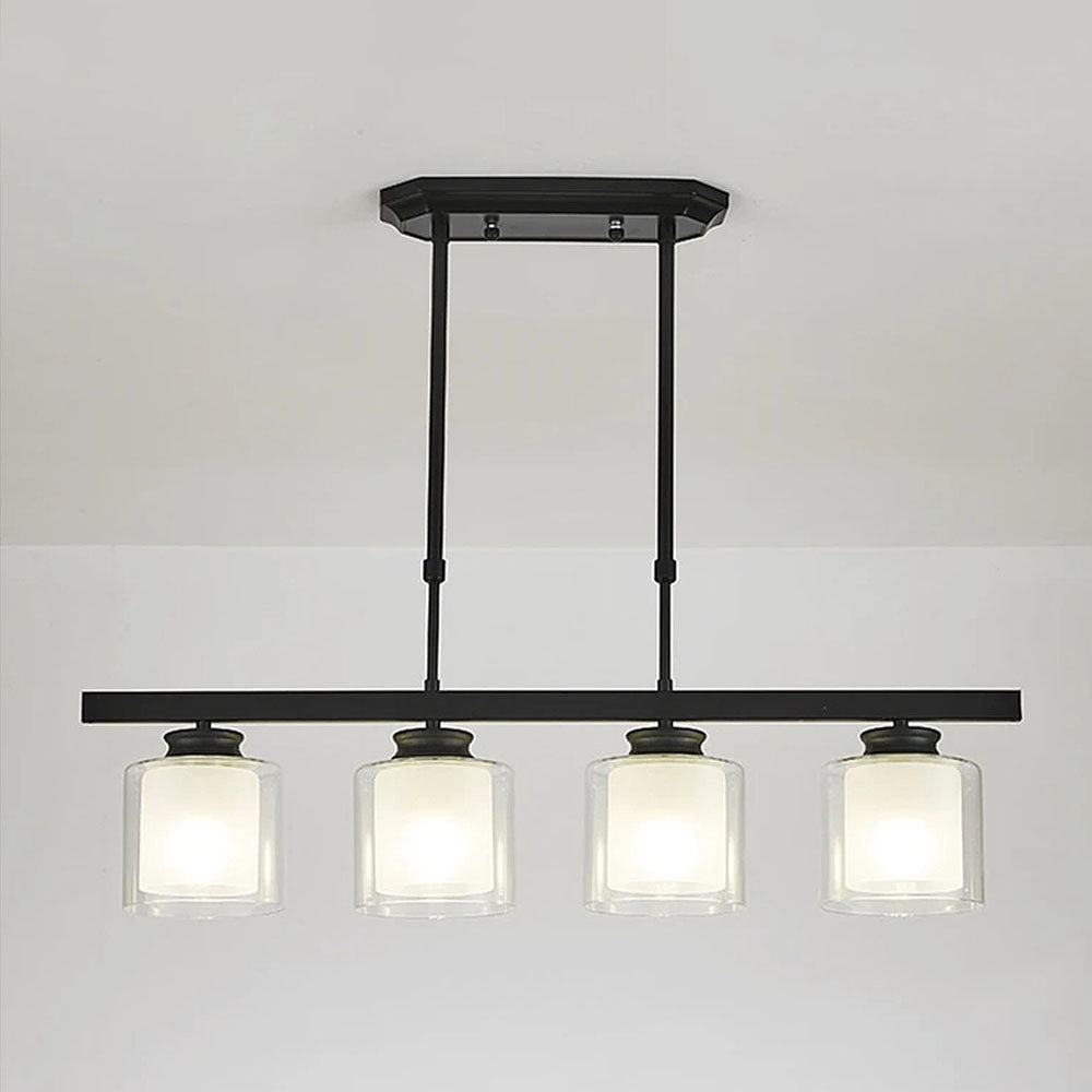 Modern Glass Ceiling Light for Kitchen Island