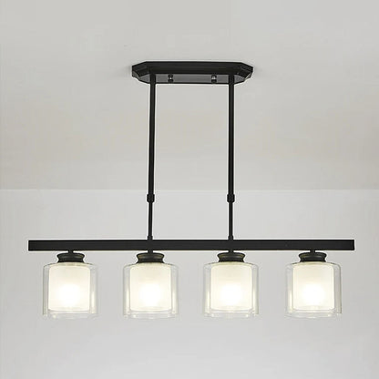 Modern Glass Ceiling Light for Kitchen Island