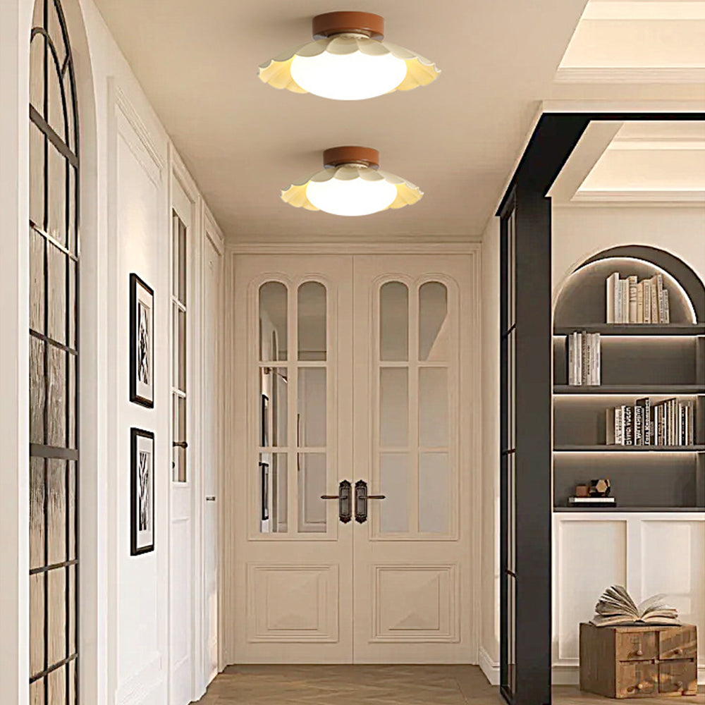 Ceiling Light Vintage Acrylic Flush Mount Fixture