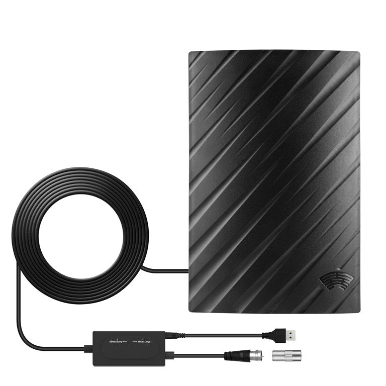 Ultra Long-Range Indoor 4K HDTV Digital Antenna – 600 Miles