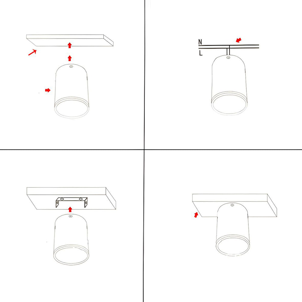 Ceiling Light Modern Aluminum LED Downlight
