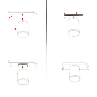 Ceiling Light Modern Aluminum LED Downlight