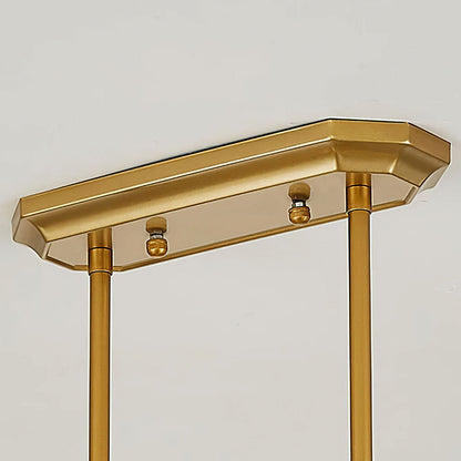 Modern Glass Ceiling Light for Kitchen Island