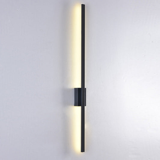 IronGlow™ Industrial Minimalist Long LED Wall Light – Contemporary Living Room Décor & Stylish Illumination