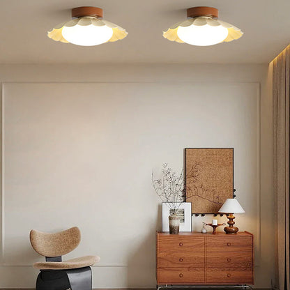 Ceiling Light Vintage Acrylic Flush Mount Fixture
