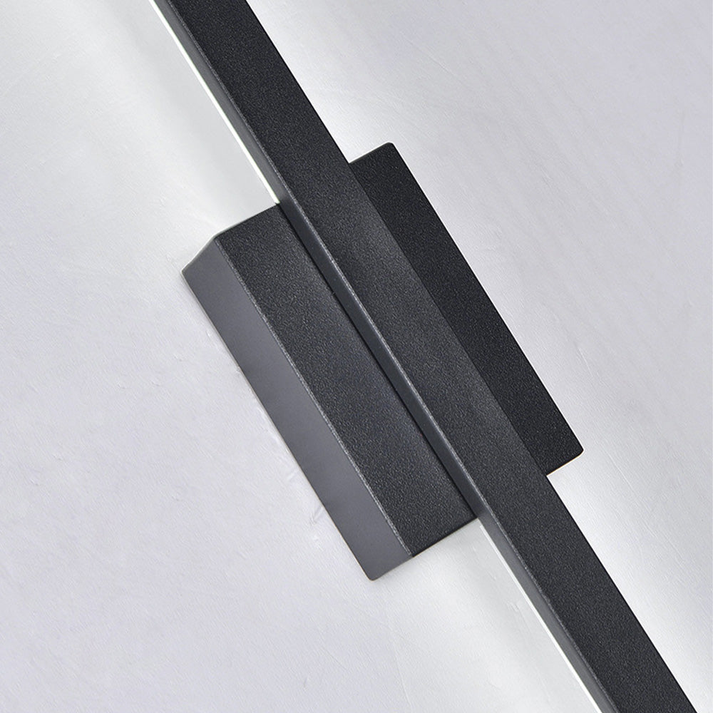 IronGlow™ Industrielle minimalistische lange LED-Wandleuchte – Zeitgenössische Wohnzimmerdekoration & Stilvolle Beleuchtung