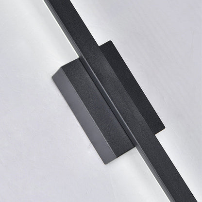 IronGlow™ Industrielle minimalistische lange LED-Wandleuchte – Zeitgenössische Wohnzimmerdekoration & Stilvolle Beleuchtung