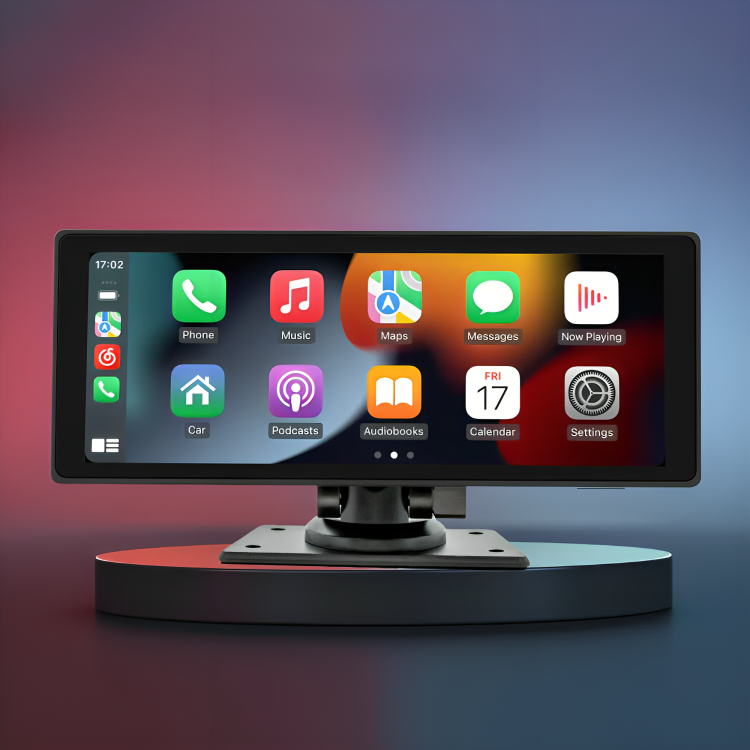 Wireless Apple CarPlay & Android Auto Portable Touchscreen Car Display