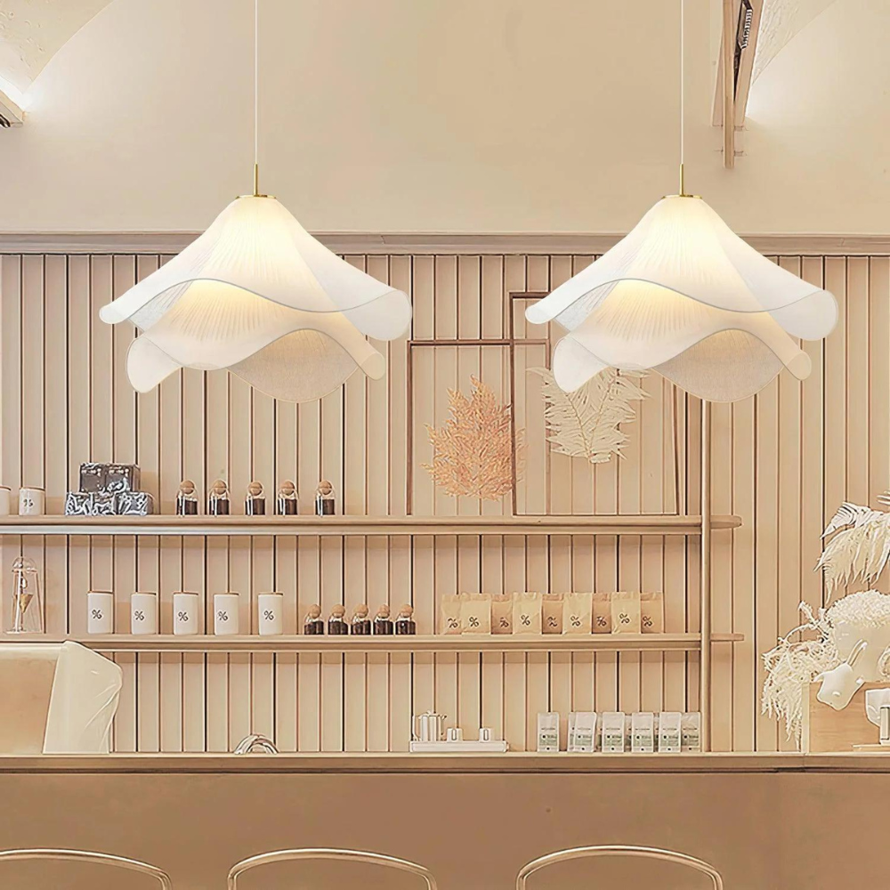 Silk Bloom Pendant Light