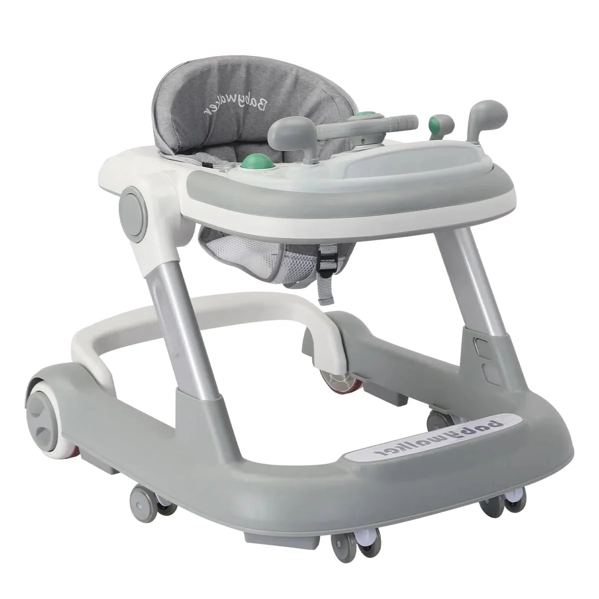 CuddleSteps™ Convertible Baby Walker | 2-in-1 Seated & Push Walker-TotsCove