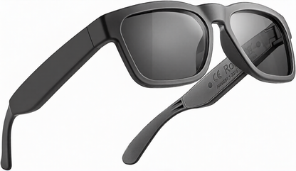 Smart Sunglasses – Bluetooth Open-Ear Speaker, Voice Control & UV400 Polarized Lenses