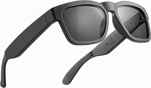 Smart Sunglasses – Bluetooth Open-Ear Speaker, Voice Control & UV400 Polarized Lenses