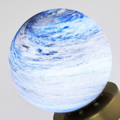 Glass Ceiling Light Modern Globe Fixture