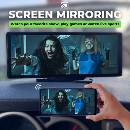 Wireless Apple CarPlay & Android Auto Portable Touchscreen Car Display