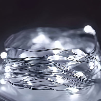 Fairy Lights Battery Operated Copper Wire String