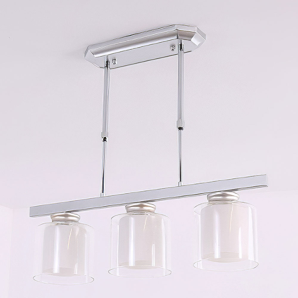 Modern Glass Ceiling Light for Kitchen Island
