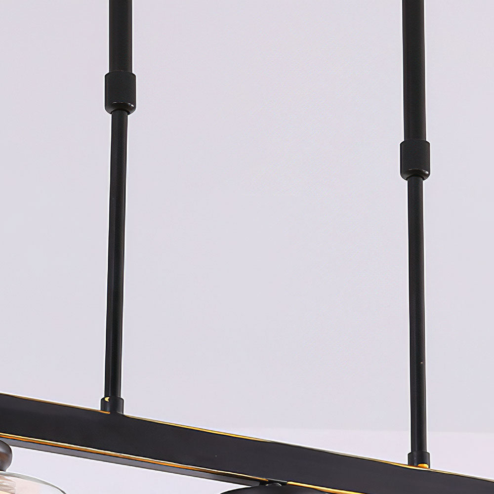 Modern Glass Ceiling Light for Kitchen Island