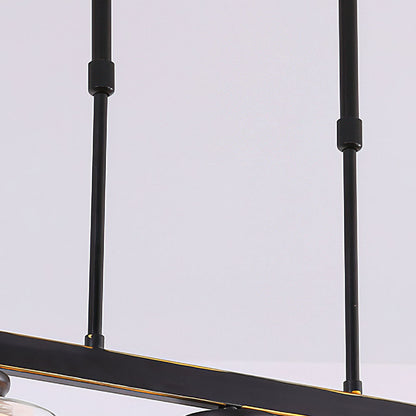 Modern Glass Ceiling Light for Kitchen Island