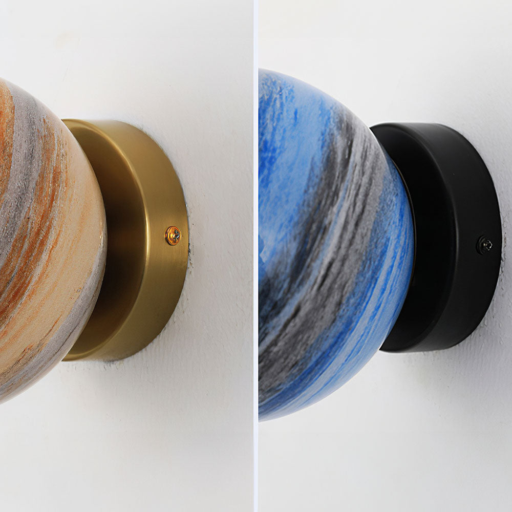 Glass Ceiling Light Modern Globe Fixture