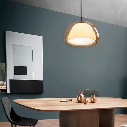 Modern Glass Dome Pendant Light