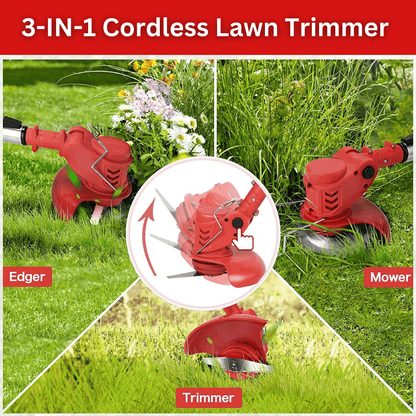 3-In-1 Cordless Lawn Mower