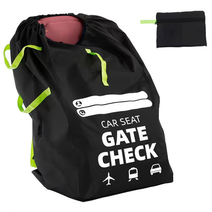 Convertible Car Seat Travel Backpack Bag | Waterproof Child Seat Protector