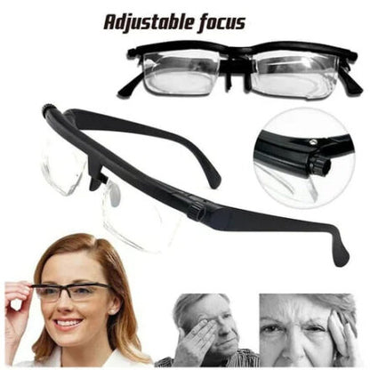 VisionFlex™ Adjustable Focus Glasses – Near & Far Sight in One